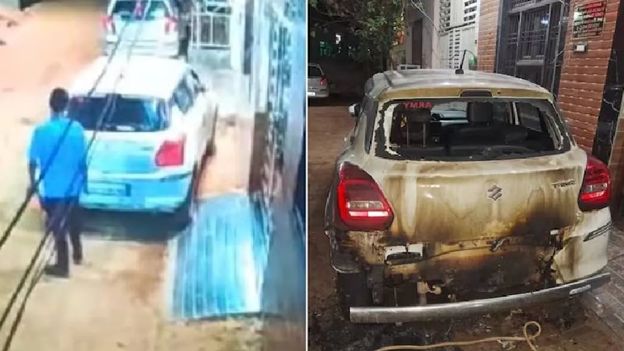 ಆನ್​​ಲೈನ್​ ಗೇಮ್​ ‘Free Fire’ನಿಂದಾಗಿ ಗಲಾಟೆ.. ಯೋಧನ ಕಾರಿಗೆ ಬೆಂಕಿ