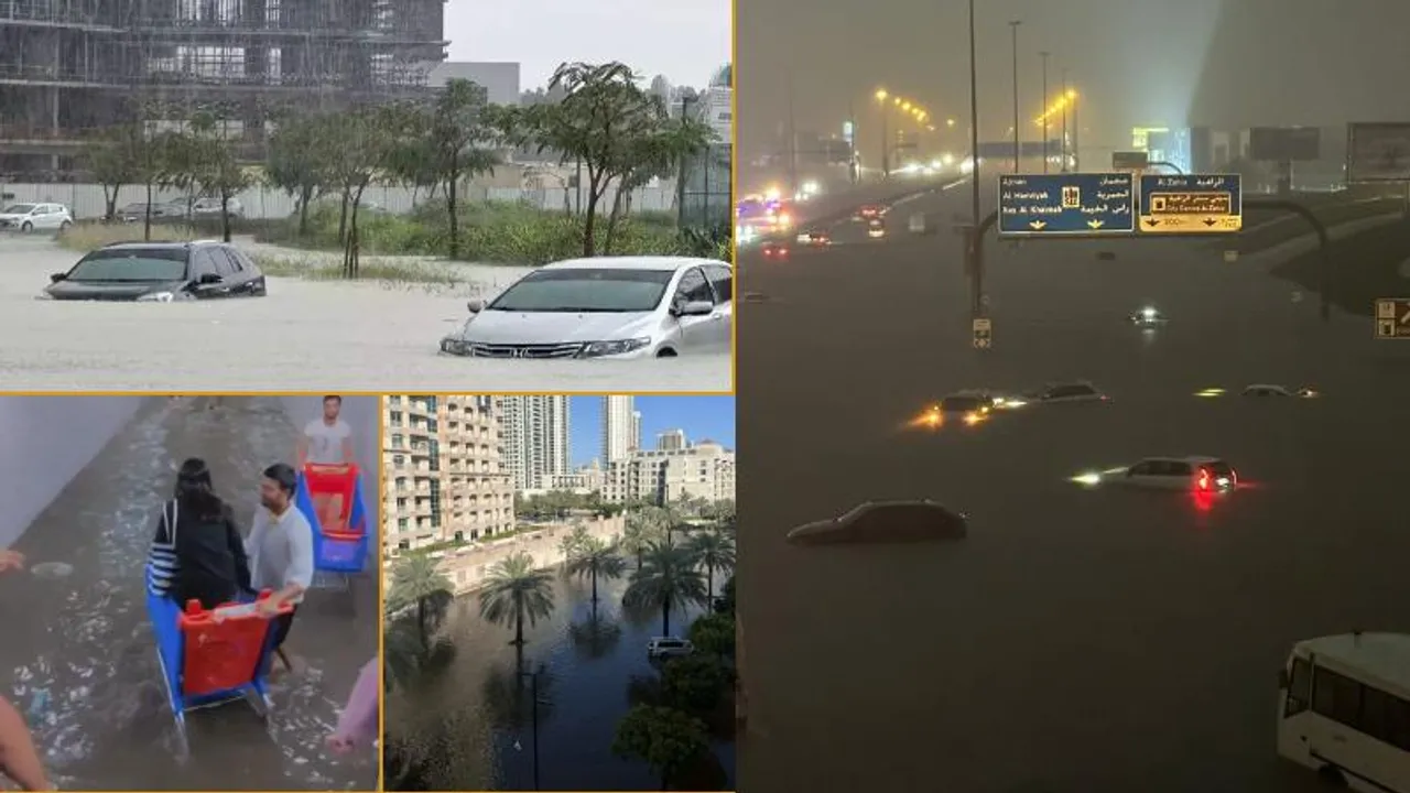 24 ಗಂಟೆಯಲ್ಲಿ ದಬದಬ ಸುರಿದ 1.5 ವರ್ಷದ ಮಳೆ.. ವರುಣಾಘಾತಕ್ಕೆ ದುಬೈ ತತ್ತರ; ಪರಿಸ್ಥಿತಿ ಹೇಗಿದೆ ನೋಡಿ!