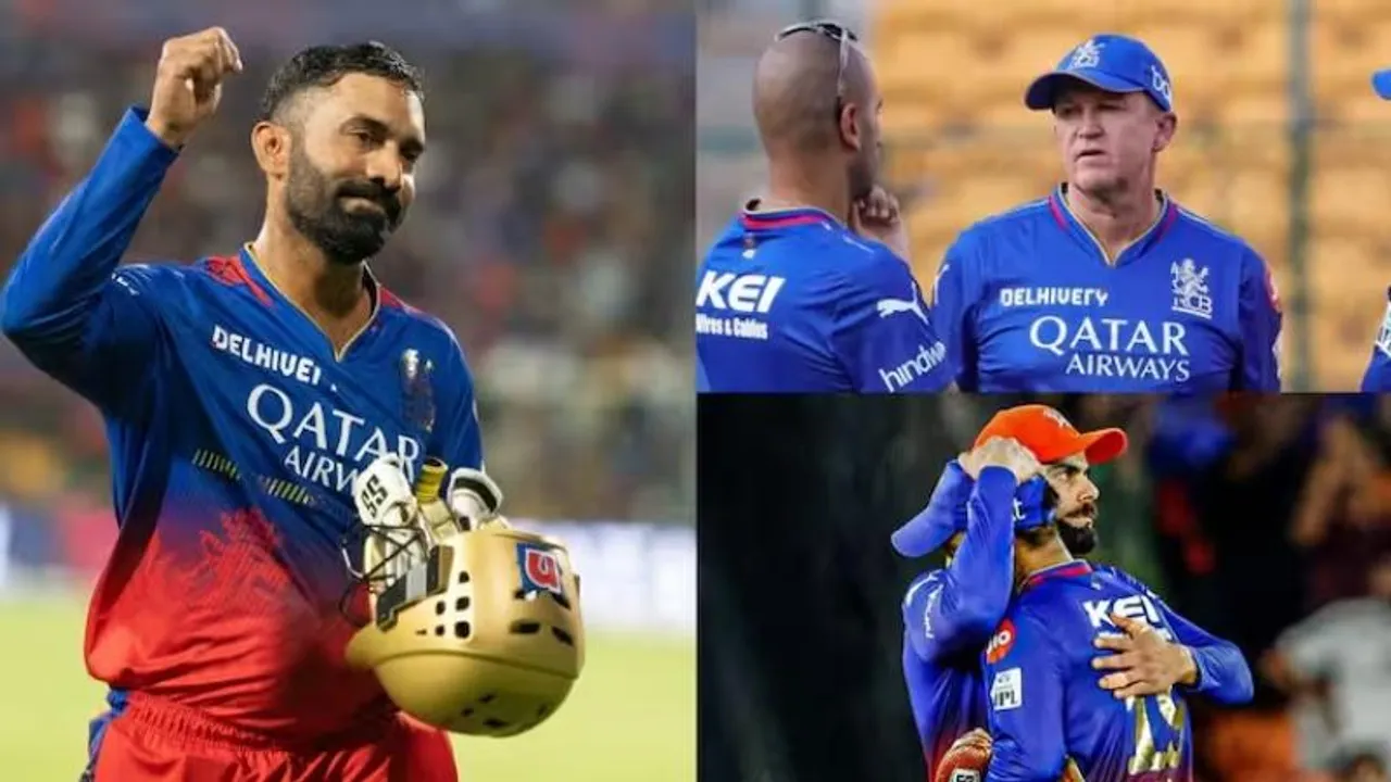 ಆರ್​ಸಿಬಿಯಲ್ಲಿ ಕಾರ್ತಿಕ್​​ಗೆ ಮಹತ್ವದ ಜವಾಬ್ದಾರಿ..? ಕುತೂಹಲ ಮೂಡಿಸಿದ RCB ಮುಖ್ಯ ಕೋಚ್ ನೀಡಿದ ಹೇಳಿಕೆ