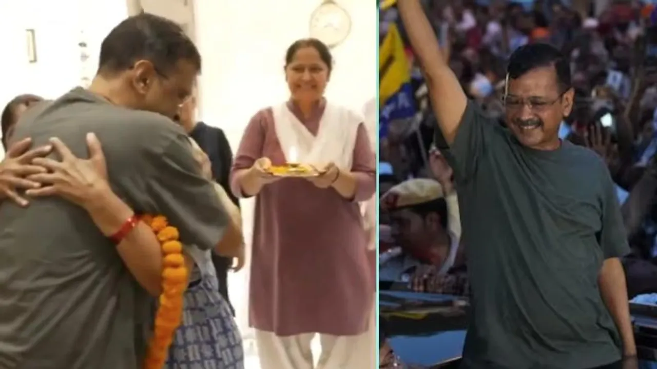 ಜೈಲಿನಿಂದ ರಿಲೀಸ್ ಆದ ಕೇಜ್ರಿವಾಲ್​ಗೆ ಆರತಿ ಬೆಳಗಿ ಸ್ವಾಗತ.. ಬರ್ತಿದ್ದಂತೆಯೇ ಕೊಟ್ಟ ಹೇಳಿಕೆ ಏನು?