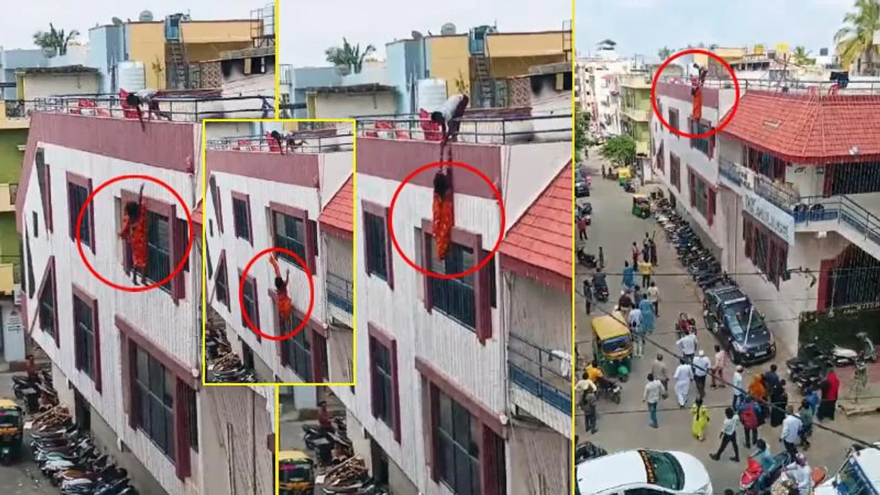 ಸಿಲಿಕಾನ್ ಸಿಟಿಯಲ್ಲಿ ಭೀಕರ ಘಟನೆ.. ಎಲ್ರೂ ನೋಡ್​ ನೋಡ್ತಿದ್ದಂತೆ ಟೆರಸ್​ ಮೇಲಿನಿಂದ ಬಿದ್ದ ಮಹಿಳೆ
