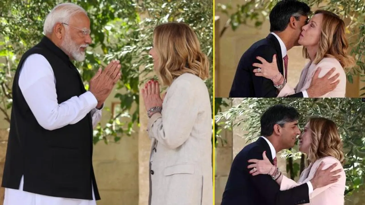 ಇಟಲಿ ಪ್ರಧಾನಿ ಮೆಲೋನಿ ಅನ್ನೇ ಬದಲಾಯಿಸಿದ ಮೋದಿ; ವಿಡಿಯೋ ವೈರಲ್‌!