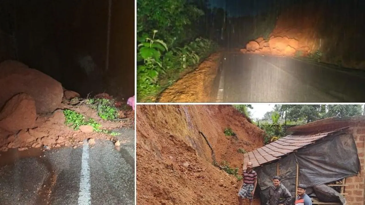 ರಾಷ್ಟ್ರೀಯ ಹೆದ್ದಾರಿಯಲ್ಲಿ ಗುಡ್ಡ ಕುಸಿತ.. ಹೊನ್ನಾವರ-ಸಾಗರ-ಶಿವಮೊಗ್ಗ ಮಾರ್ಗ ಬಂದ್..!