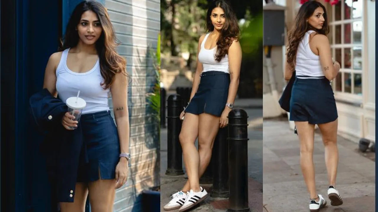 ಬ್ಯೂಟಿಯ ಸ್ಟೈಲೀಶ್ ಲುಕ್‌ಗೆ ಹುಡುಗರು ಫುಲ್ ಫಿದಾ.. ಸಪ್ತಮಿ ಗೌಡ ನ್ಯೂ ಫೋಟೋಶೂಟ್ ಹೇಗಿದೆ?