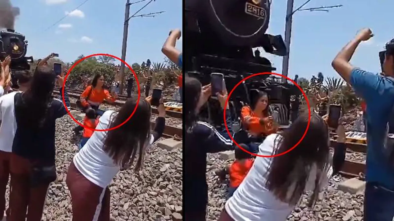 VIDEO: ಸೆಲ್ಫಿ ತಂದ ಆಪತ್ತು.. ಕಣ್ಣೆದುರೇ ಟ್ರೈನ್ ಗುದ್ದಿ ಸಾವನ್ನಪ್ಪಿದ ಯುವತಿ!