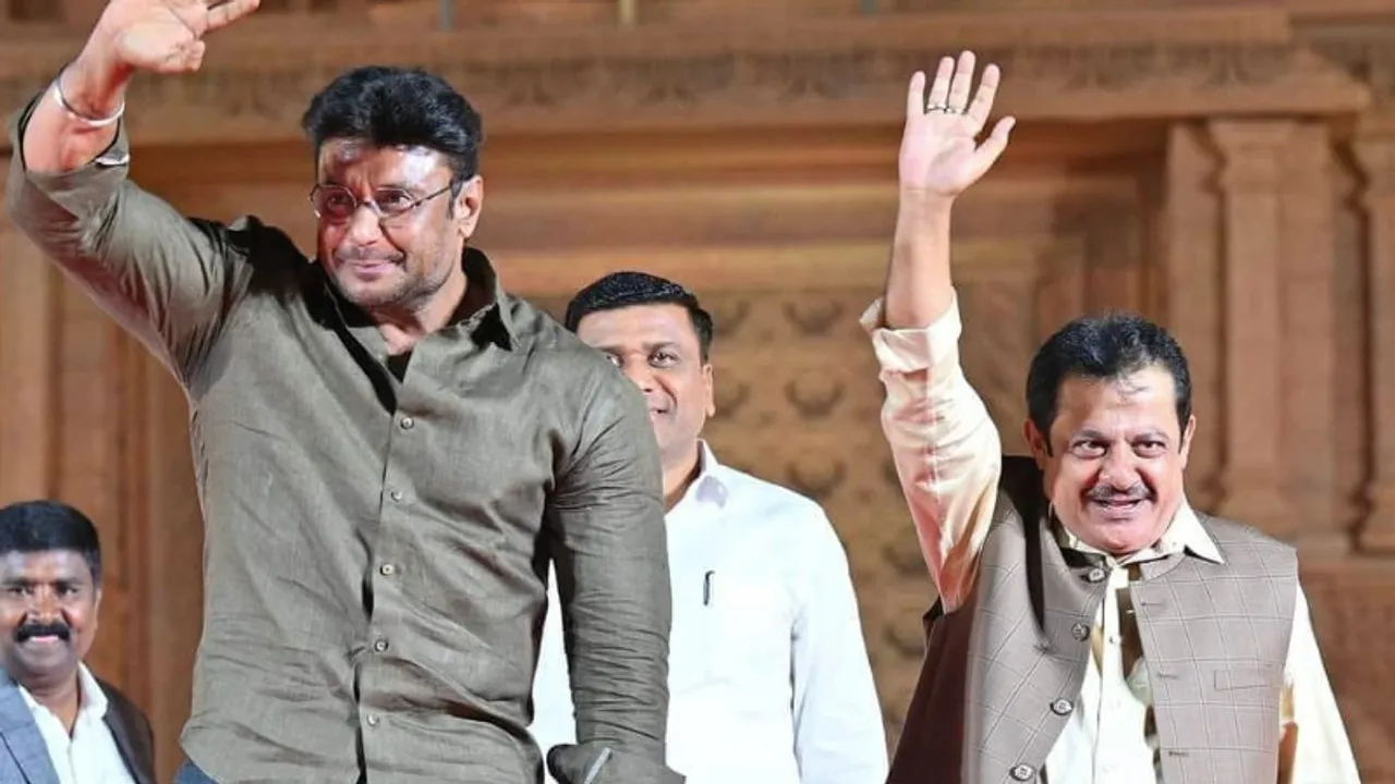 ಹಾಡಿನ ಮೂಲಕ ದರ್ಶನ್​​ ನೆನೆದ ಸಚಿವ ಜಮೀರ್​​.. ಡಿ ಬಾಸ್​ನ ಕಾಪಾಡಿ ಎಂದ ಫ್ಯಾನ್ಸ್​!