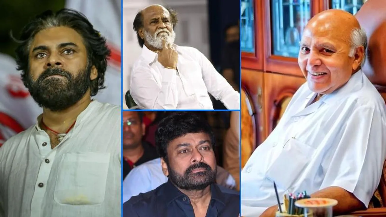 ರಾಮೋಜಿ ರಾವ್‌ಗೆ ನಿಧನಕ್ಕೆ ಸಂತಾಪ; ರಜನಿಕಾಂತ್, ಚಿರಂಜೀವಿ, ಪವನ್ ಕಲ್ಯಾಣ್ ಭಾವುಕ; ಹೇಳಿದ್ದೇನು?
