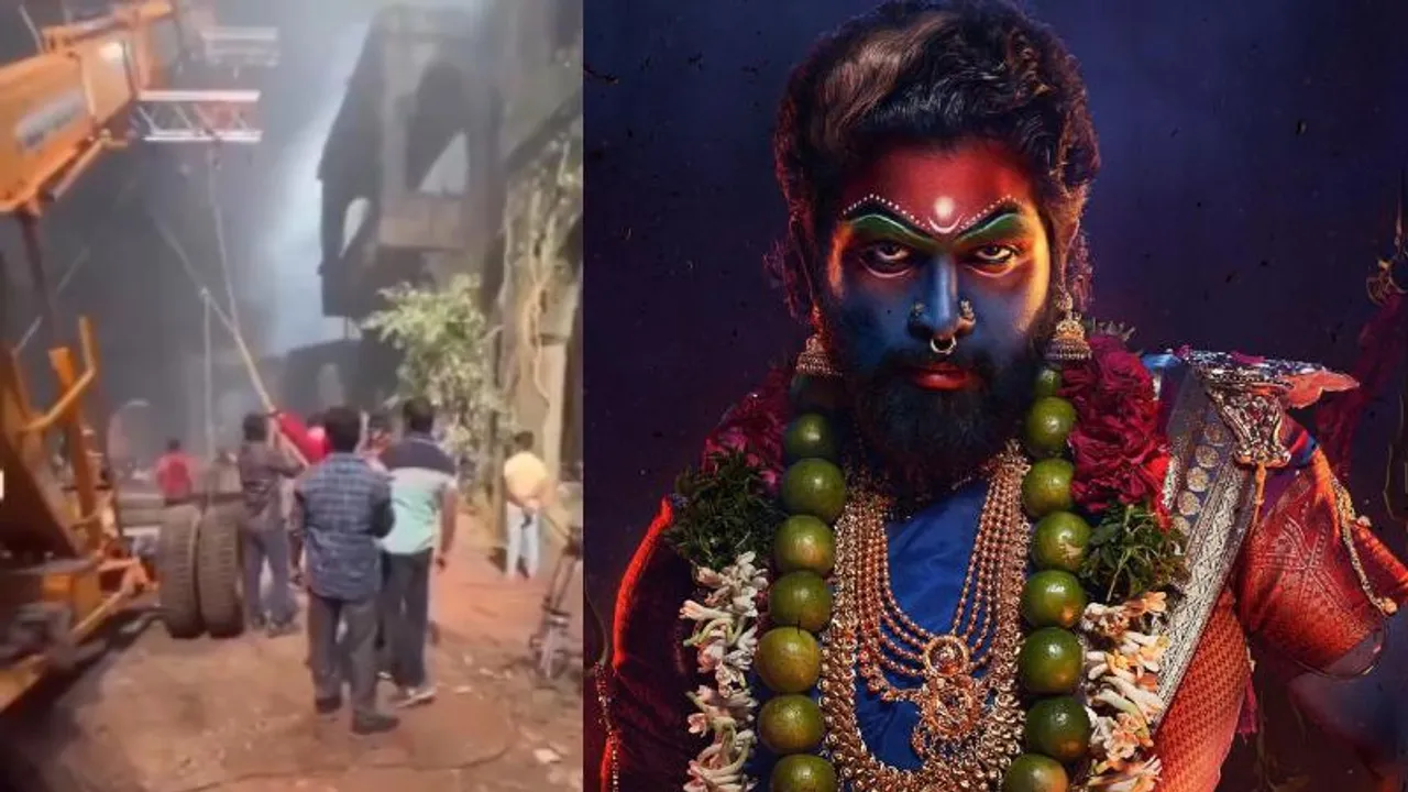ಪುಷ್ಪ-2 ಕ್ಲೈಮ್ಯಾಕ್ಸ್​​ ಲೀಕ್​.. ವೈರಲ್​ ವಿಡಿಯೋದಲ್ಲಿ ಅಲ್ಲು ಅರ್ಜುನ್​ ಲುಕ್​ ಹೇಗಿದೆ ಗೊತ್ತಾ?​