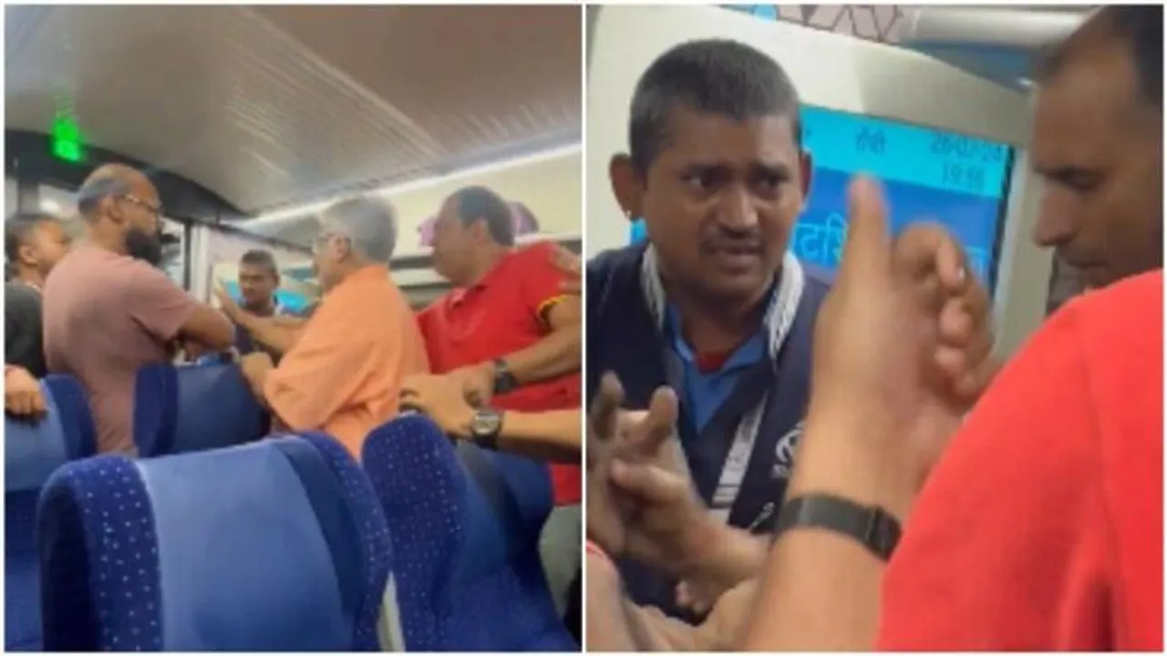 ವಂದೇ ಭಾರತ್​ ರೈಲಿನಲ್ಲಿ ಸರ್ವಿಸ್ ಸ್ಟಾಫ್​ಗೆ ಬಿತ್ತು ಗೂಸಾ: ಪ್ರಯಾಣಿಕನ ಸಿಟ್ಟಿಗೆ ಕಾರಣ ಕೇಳಿದ್ರೆ ಶಾಕ್ ಆಗ್ತೀರಾ!
