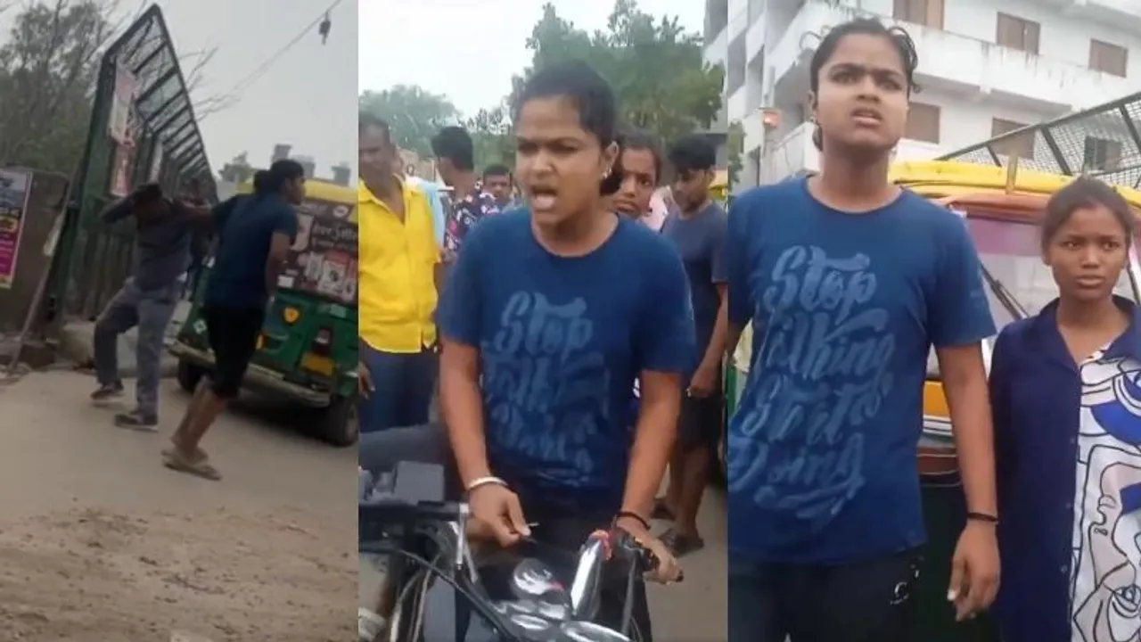 ಬುಲೆಟ್​​ನಲ್ಲಿ ಬಂದು ಆಟೋ ಚಾಲಕನ ತಲೆ ಒಡೆದ ಕಿರಿಕ್ ಲೇಡಿ..! ವಿಡಿಯೋ