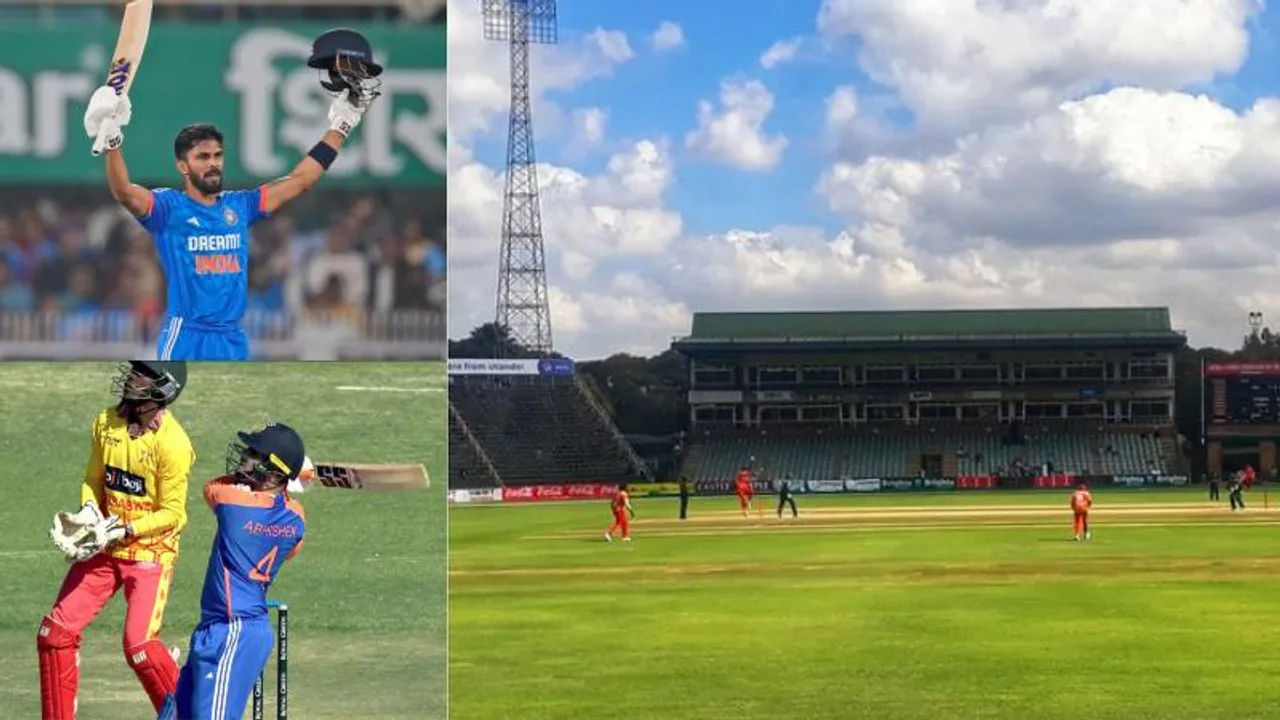 ind vs zim; T20 ಮ್ಯಾಚ್ ರದ್ದಾಗುತ್ತಾ..? ಹರಾರೆ ಸುತ್ತ ಮಳೆ, ಬಿಸಿಲಿನ ವಾತಾವರಣ ಹೇಗಿದೆ..?