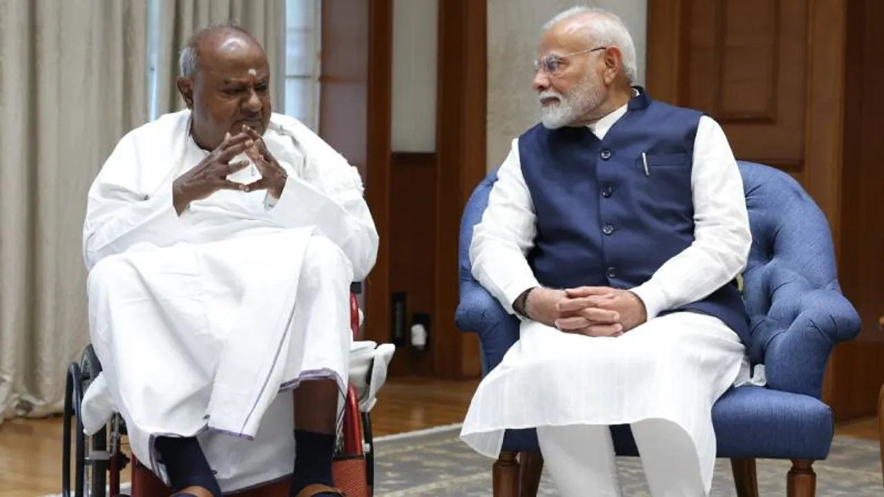 ‘ಮೋದಿ ಕೈಯಲ್ಲೇ ಮೇಕೆದಾಟು ಡ್ಯಾಮ್​ ಕಟ್ಟಿಸಿ ಕೊನೆಯುಸಿರು’- HD ದೇವೇಗೌಡ್ರ ಘೋಷಣೆ
