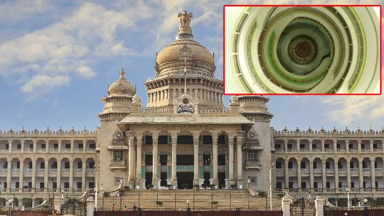 BREAKING: ವಿಧಾನಸೌಧದ ಗುಮ್ಮಟದಲ್ಲಿ ಕಾಣಿಸಿಕೊಂಡ ಬಿರುಕು; ದಿಢೀರ್ ಪರಿಶೀಲನೆ!