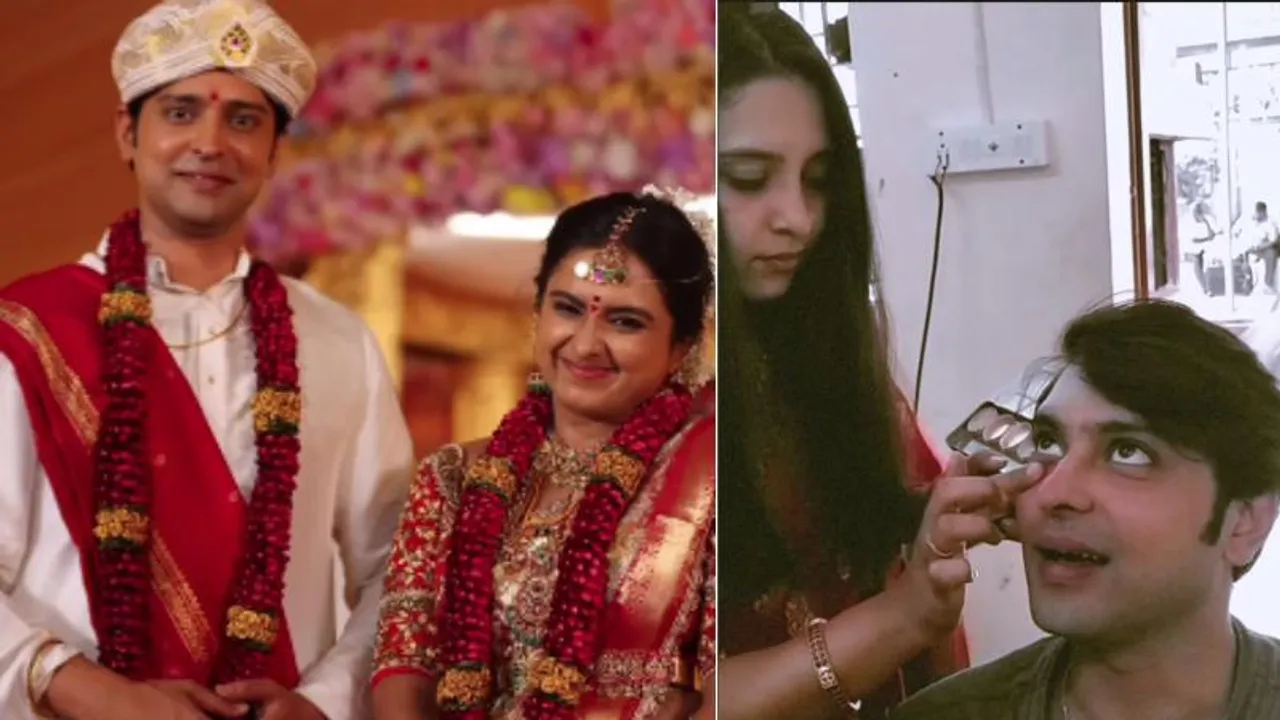 ಪ್ರೀತಿಯ ಪತಿಗೆ ಮೇಕಪ್​ ಮಾಡಿದ ಜಾನ್ವಿ.. ಅಯ್ಯೋ ಆ ಸೈಕೋಯಿಂದ ಸ್ವಲ್ಪ ದೂರ ಇರಮ್ಮ ಎಂದ ನೆಟ್ಟಿಗರು