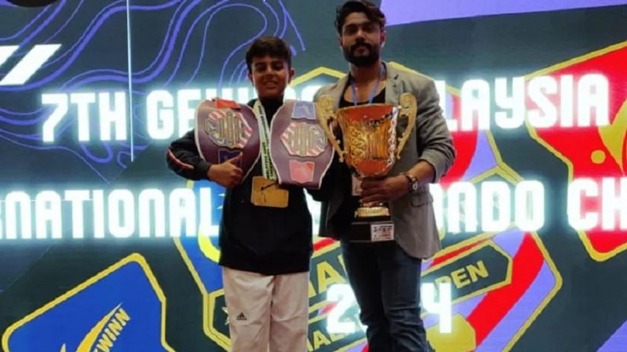 ಕೇವಲ 14 ವರ್ಷ.. ಸಣ್ಣ ವಯಸ್ಸಲ್ಲೇ ಇಂಟರ್​ನ್ಯಾಷನಲ್​​ ಟೆಕ್ವಾಂಡೋ ಚಾಂಪಿಯನ್‌ಶಿಪ್​​​ ಗೆದ್ದ ಕನ್ನಡಿಗ!