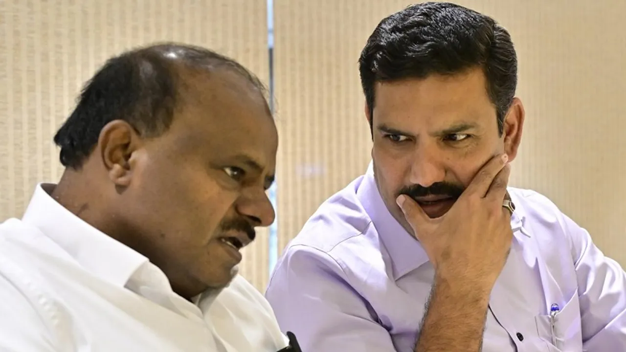 ‘ಹೆಚ್​​​​​.ಡಿ ಕುಮಾರಸ್ವಾಮಿ ನೇತೃತ್ವದಲ್ಲೇ ಜೆಡಿಎಸ್​, ಬಿಜೆಪಿ ಪಾದಯಾತ್ರೆ’- ಬಿ.ವೈ ವಿಜಯೇಂದ್ರ