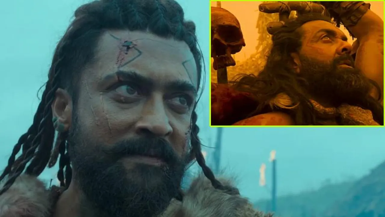 KanguvaTrailer: ಸೂರ್ಯನ ಅಬ್ಬರ, ಬಾಬಿ ಡಿಯೋಲ್ ಆರ್ಭಟ.. ಕಂಗುವ ಟ್ರೈಲರ್‌ಗೆ ಕಳೆದೋದ ಫ್ಯಾನ್ಸ್‌!