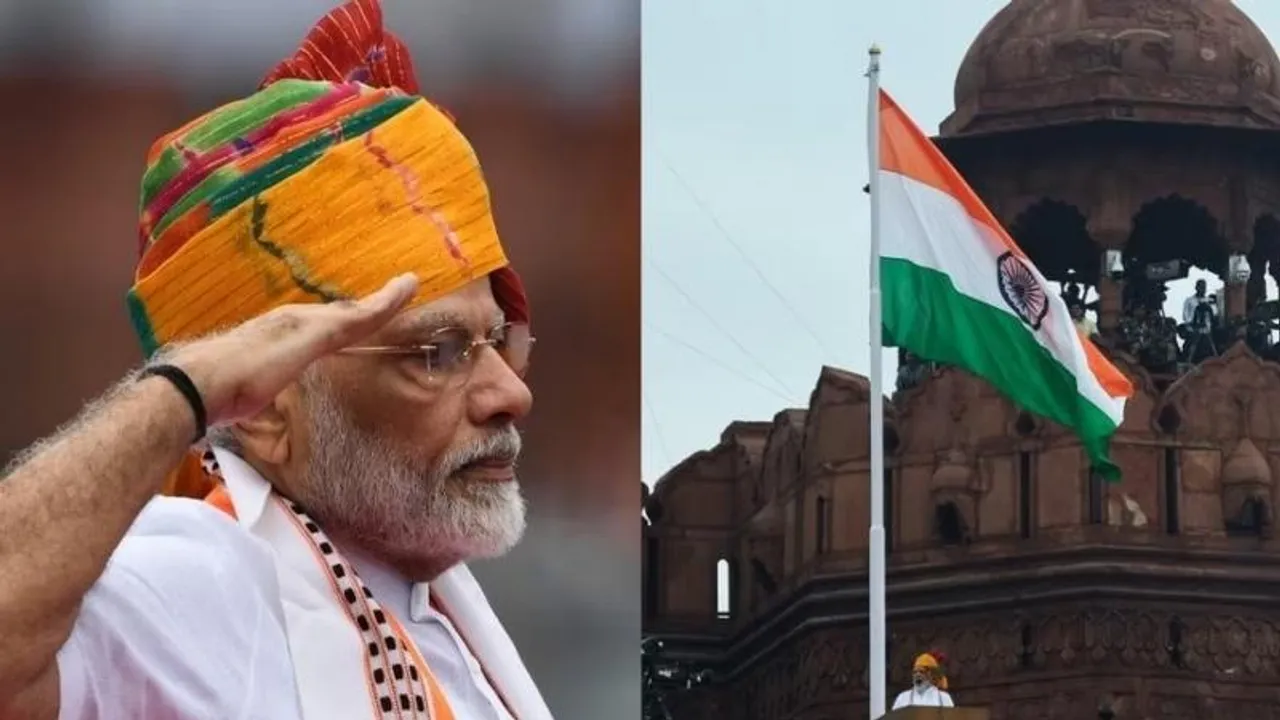 ಸ್ವಾತಂತ್ರ್ಯ ದಿನಾಚರಣೆಗೆ ದೆಹಲಿಯ ಕೆಂಪುಕೋಟೆ ಸಜ್ಜು; ಸತತ 11ನೇ ಬಾರಿ ‘ನಮೋ’ ಭಾಷಣ
