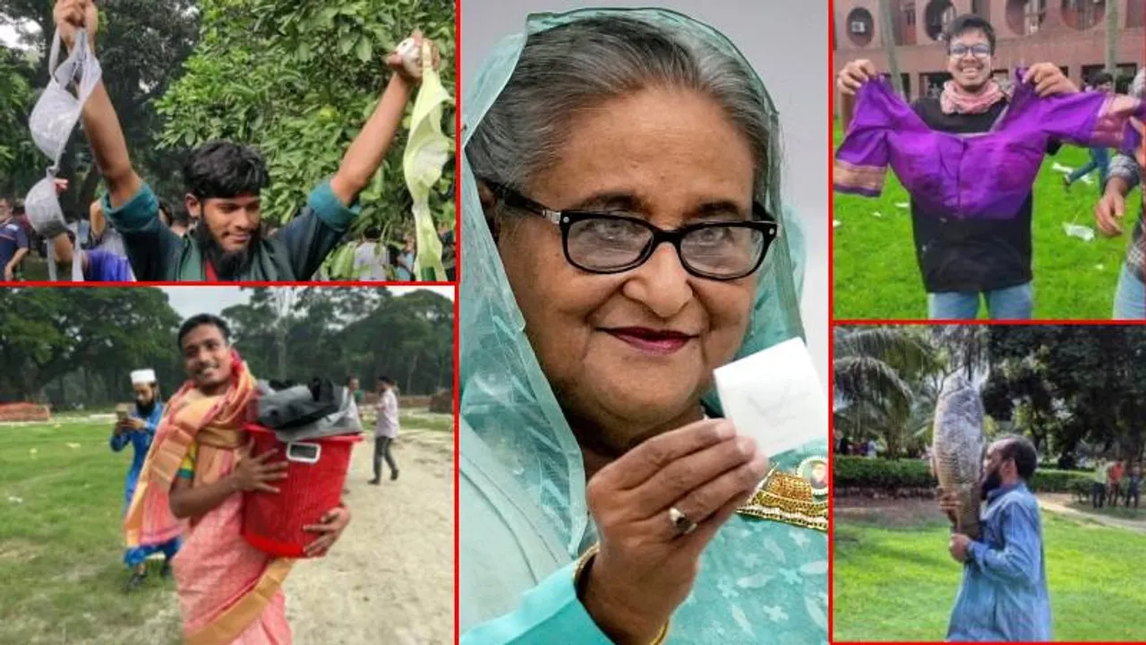 ಬಾಂಗ್ಲಾದೇಶದಲ್ಲಿ ಮಿತಿ ಮೀರಿದ ಅರಾಜಕತೆ; ಶೇಖ್​ ಹಸೀನಾ ಒಳ ಉಡುಪು ಬಿಡದ ಕಾಮುಕರು