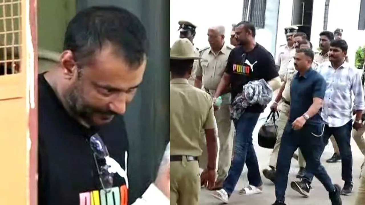 ಜೀನ್ಸ್​ ಪ್ಯಾಂಟ್​​, PUMA ಟೀ-ಶರ್ಟ್​, ಕತ್ತಲ್ಲಿ ಕೂಲಿಂಗ್​​ ಗ್ಲಾಸ್​.. ಬಳ್ಳಾರಿಗೆ ಬಂದ ಭಲೇ ಭೂಪತಿ ಹೊಸ ವಿವಾದ..!