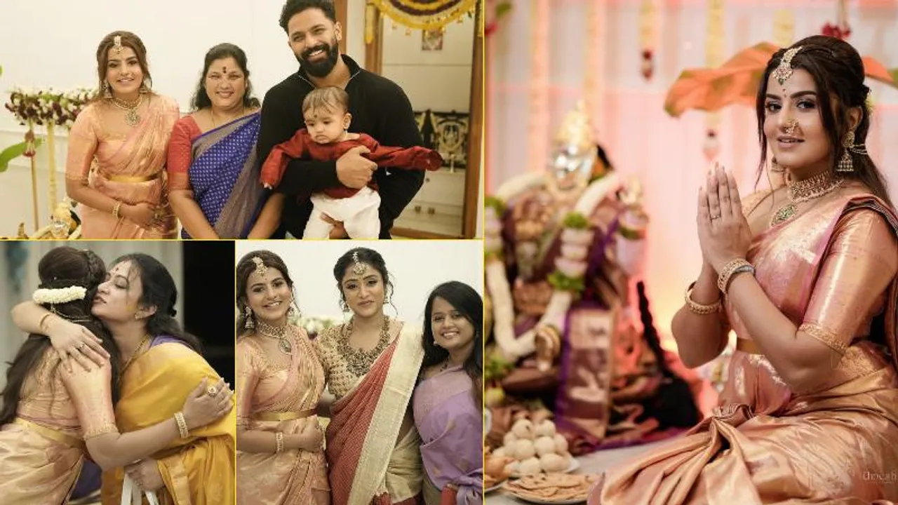 PHOTOS: ನಮ್ರತಾ ಗೌಡ ಮನೆಯಲ್ಲಿ ವರಮಹಾಲಕ್ಷ್ಮಿ ಸಂಭ್ರಮ ಜೋರು; ಯಾರೆಲ್ಲಾ ಬಂದಿದ್ರು?