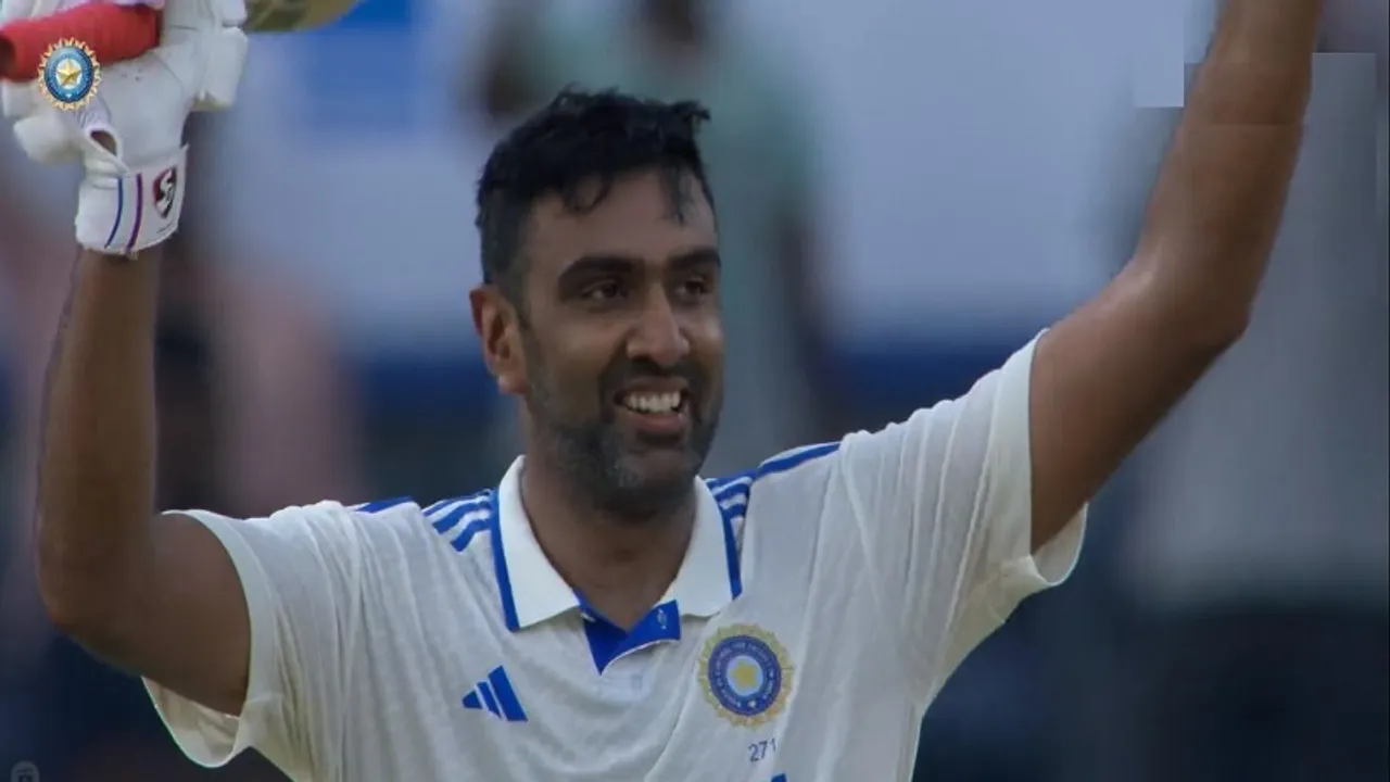 6,6,4,4,4,4,4,4,4,4,4,4; ಬಾಂಗ್ಲಾ ವಿರುದ್ಧ ಸ್ಫೋಟಕ ಶತಕ ಸಿಡಿಸಿದ ಆರ್​​. ಅಶ್ವಿನ್​​!