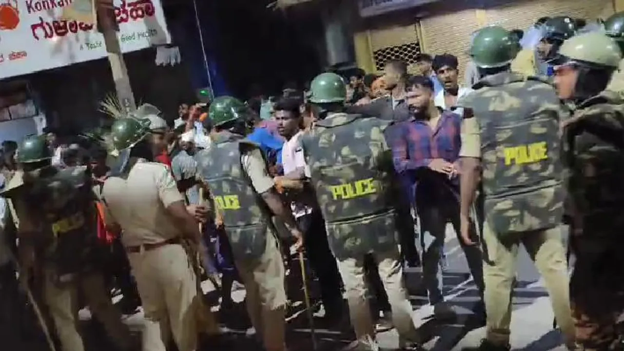 ದಾವಣಗೆರೆಯಲ್ಲಿ ಉದ್ವಿಗ್ನ ಪರಿಸ್ಥಿತಿ; ಗಣೇಶ ವಿಸರ್ಜನೆ ವೇಳೆ ಕಲ್ಲು ತೂರಾಟ; ಪೊಲೀಸರಿಗೆ ಗಂಭೀರ ಗಾಯ
