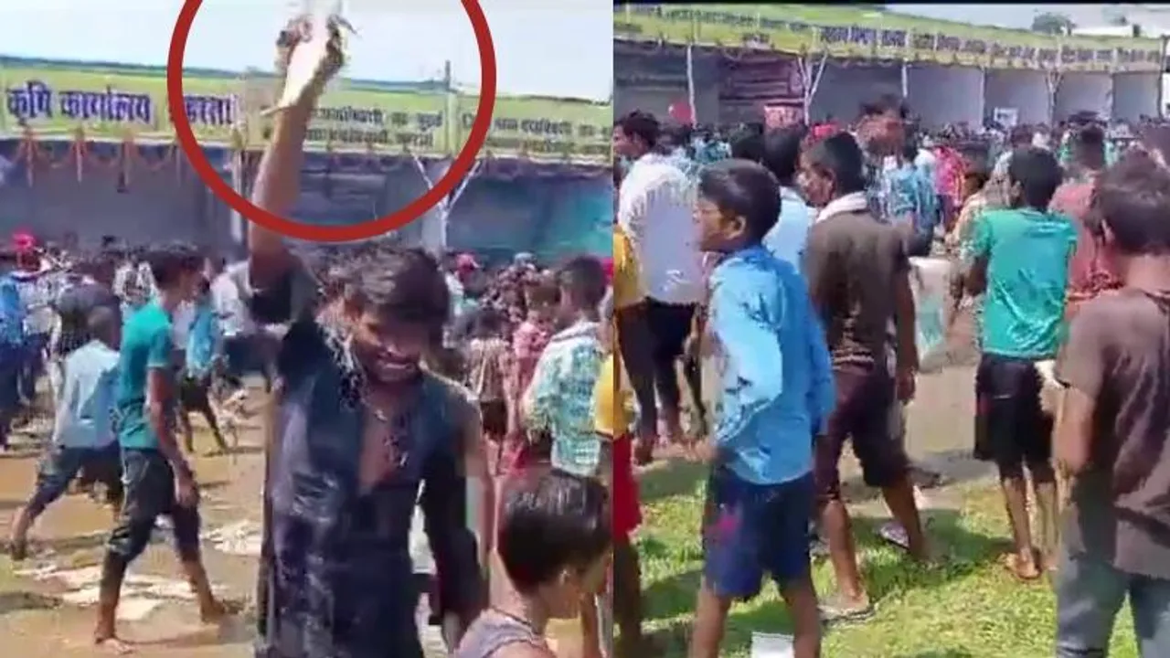 ಟ್ಯಾಂಕ್​ನಲ್ಲಿ ಮೀನು ಬಿಡಿ ಎಂದಿದ್ದೇ ತಪ್ಪಾಯ್ತು; ಸಿಎಂ ಹೋದ ನಂತರ ನಡೆದಿದ್ದು ಅಕ್ಷರಶಃ ಲೂಟಿ