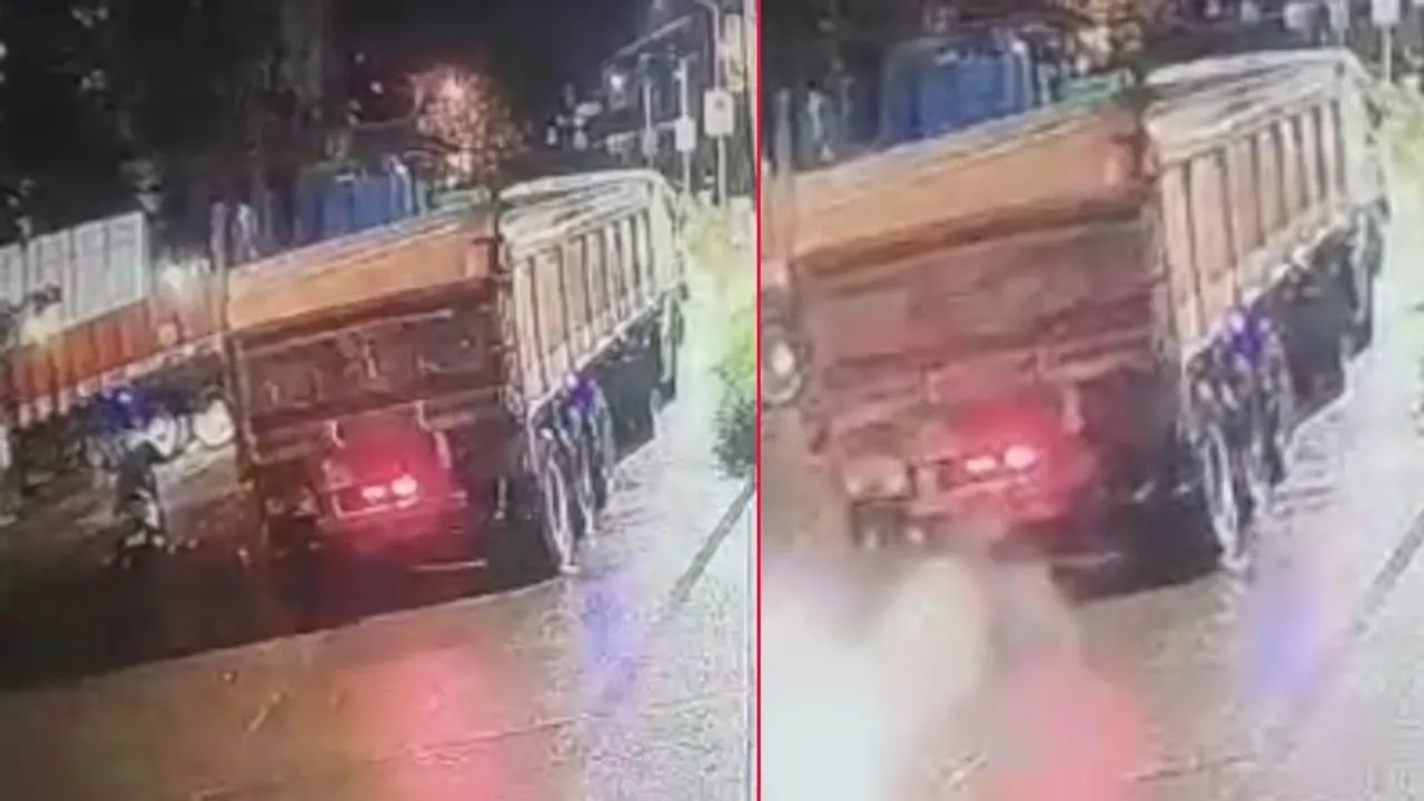 ಲಾರಿಗೆ ಡಿಕ್ಕಿ ಆಗುವುದನ್ನ ತಪ್ಪಿಸಲು ಹೋಗಿ ಬೈಕ್​ ಆಕ್ಸಿಡೆಂಟ್​.. ಇಬ್ಬರು ಯುವಕರು ಸಾವು
