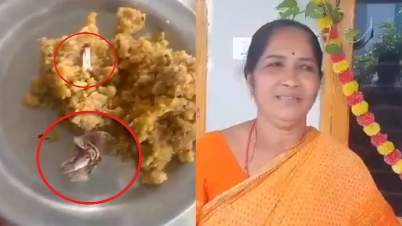 VIDEO: ತಿರುಪತಿ ಲಡ್ಡುವಿನಲ್ಲಿ ಸಿಕ್ತು ತಂಬಾಕು ತುಂಡುಗಳು! ತಿಮ್ಮಪ್ಪನ ಪ್ರಸಾದ ತಿಂದು ಬೆಚ್ಚಿ ಬಿದ್ದ ಮಹಿಳೆ