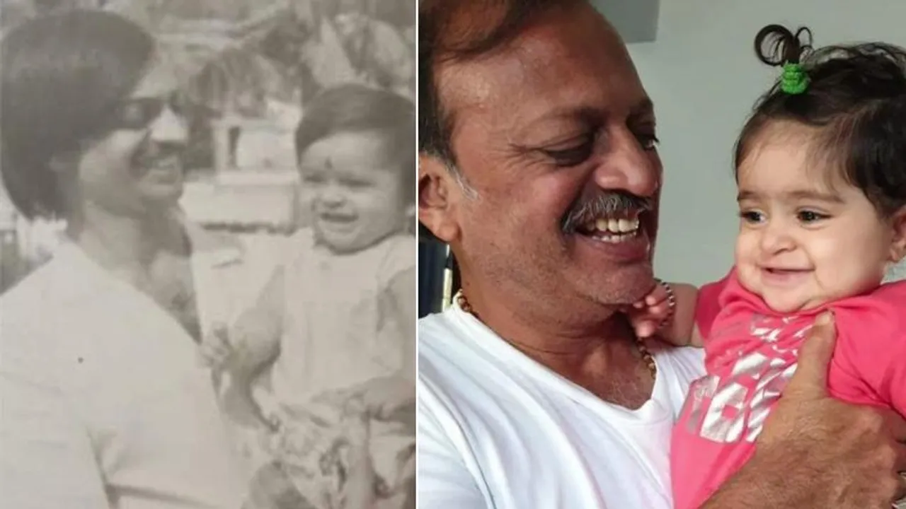 ಅಪ್ಪನ ಪಕ್ಕದಲ್ಲಿ ಇರೋ ಇವರು ಕನ್ನಡದ ಪ್ರಸಿದ್ಧ ನಟಿ.. ಯಾರು ಹೇಳಿ ನೋಡೋಣ