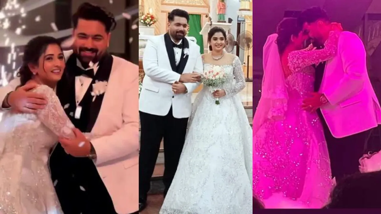 ಕಾಟೇರ ಡೈರೆಕ್ಟರ್​ ತರುಣ್​ ಸುಧೀರ್​, ಸೋನಲ್​ ಚರ್ಚ್​ ವೆಡ್ಡಿಂಗ್; ಬ್ಯೂಟಿಫುಲ್​ ಫೋಟೋಸ್ ಇಲ್ಲಿವೆ
