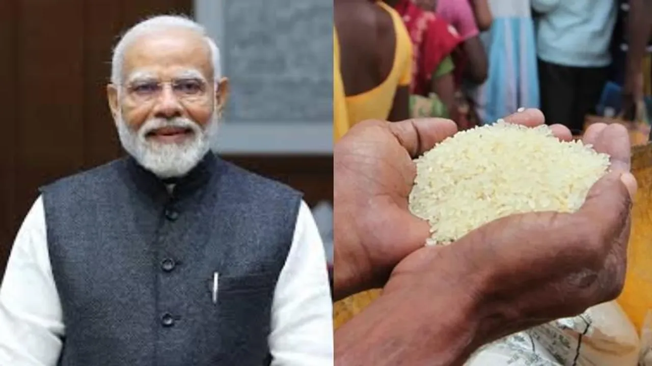 ಇನ್ನೂ ನಾಲ್ಕು ವರ್ಷ 5 ಕೆಜಿ ಅಕ್ಕಿ ಉಚಿತ; ದೇಶವಾಸಿಗಳಿಗೆ ಗುಡ್​ನ್ಯೂಸ್​ ನೀಡಿದ ಮೋದಿ ಸರ್ಕಾರ