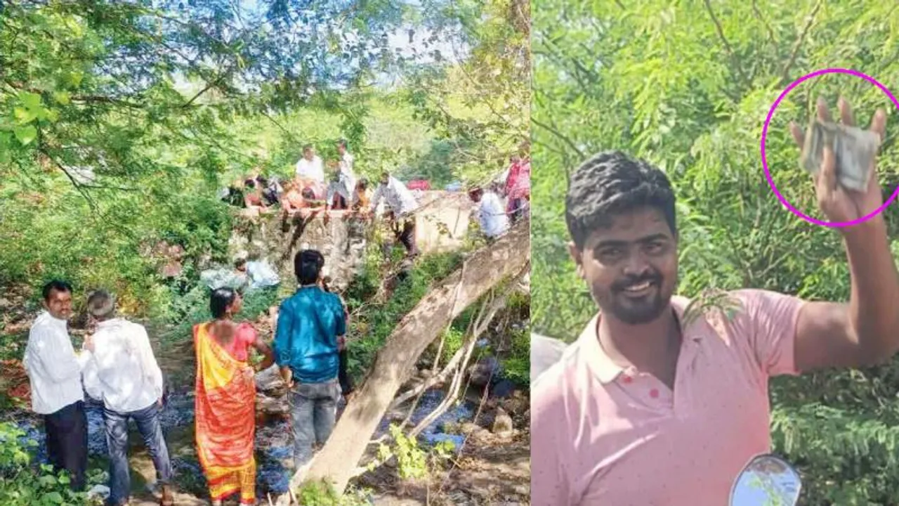 ಮೋರಿಯಲ್ಲಿ ಕೈ ಹಾಕಿದವರಿಗೆಲ್ಲಾ ಸಿಕ್ತು ₹500; ಬಂಡಲ್ ಬಂಡಲ್ ನೋಟುಗಳು ಸಿಕ್ಕವರಿಗೆ ಸೀರುಂಡೆ!