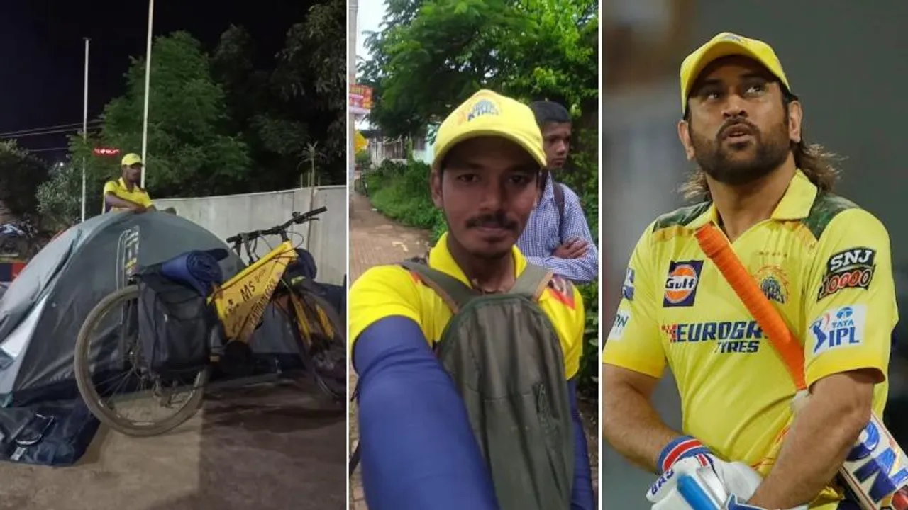 ಧೋನಿ ಮನೆ ಮುಂದೆ ಒಂದು ವಾರ ಟೆಂಟ್ ಹಾಕಿ ವಾಸ.. 1200 KM ದೂರ ಬಂದಿದ್ದವನಿಗೆ ದರ್ಶನವಾಯ್ತಾ?