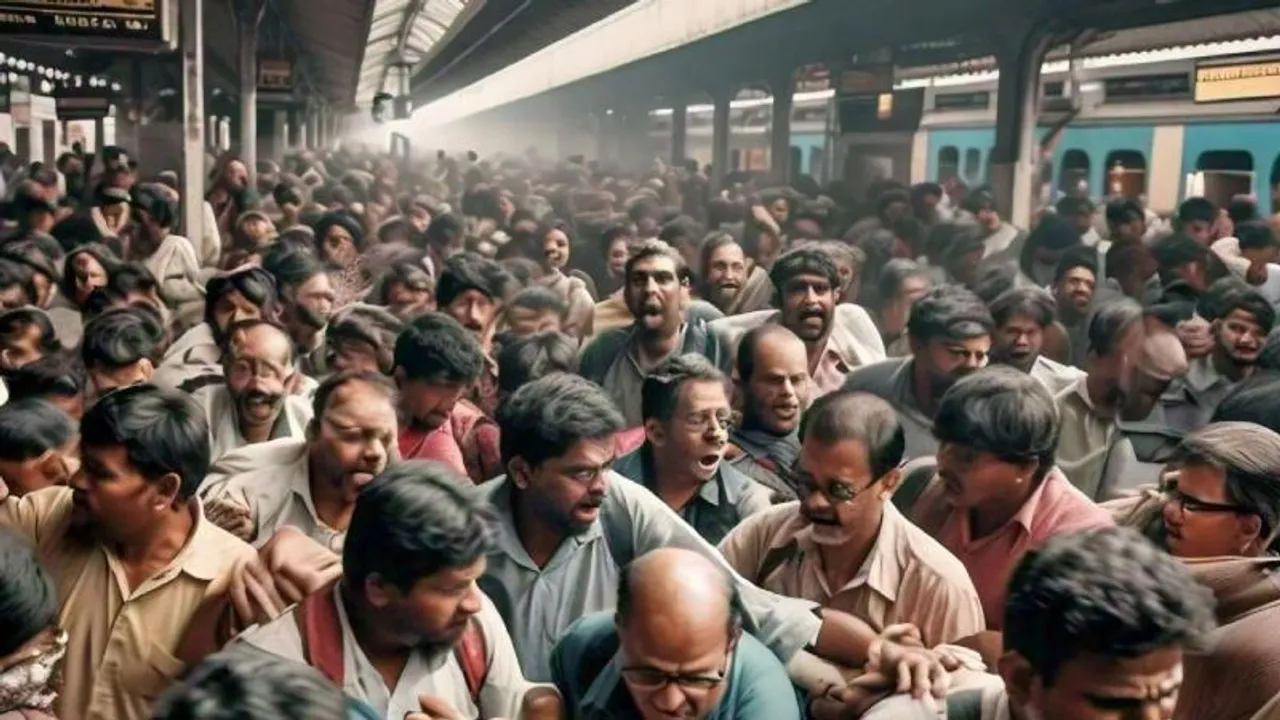 ರೈಲ್ವೇ ನಿಲ್ದಾಣದಲ್ಲಿ ಕಾಲ್ತುಳಿತ, 9 ಮಂದಿ ಗಂಭೀರ.. ಹಬ್ಬಕ್ಕೆ ಊರಿಗೆ ಹೋಗುವವರೇ ಹುಷಾರು..