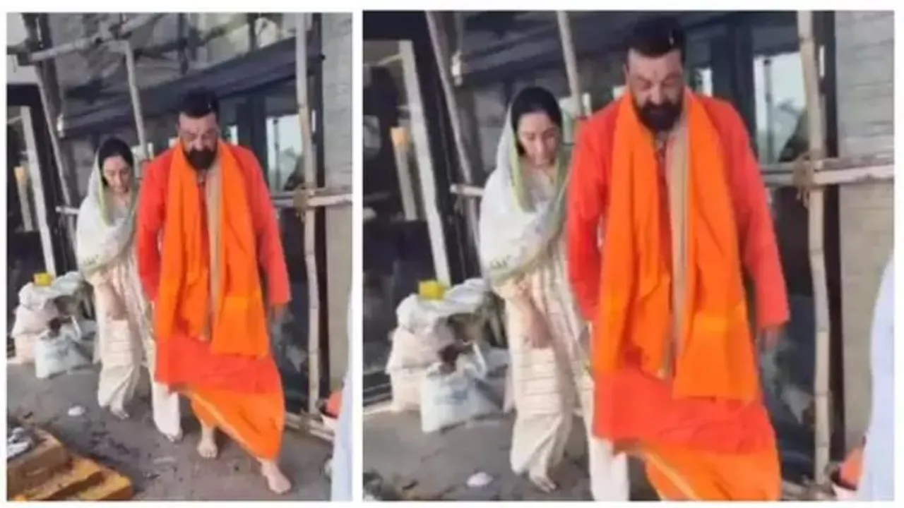 Video: 65ನೇ ವಯಸ್ಸಿನಲ್ಲಿ ಮತ್ತೊಮ್ಮೆ ಮದುವೆಯಾದ ‘ಖಳನಾಯಕ್​‘ ಸಂಜಯ್ ದತ್ತ!