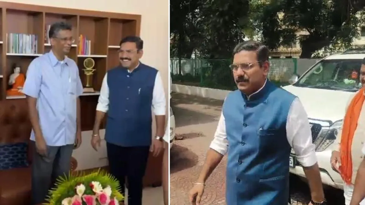 Breaking: ಸತೀಶ್ ಜಾರಕಿಹೊಳಿ-ಬಿವೈ ವಿಜಯೇಂದ್ರ ದಿಢೀರ್ ಭೇಟಿ; ರಾಜಕಾರಣದಲ್ಲಿ ಮಹತ್ವದ ಬೆಳವಣಿಗೆ