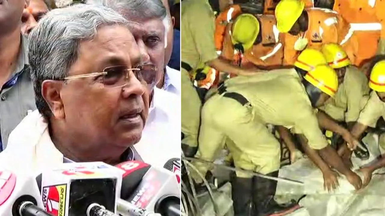 6 ಅಂತಸ್ತಿನ ಕಟ್ಟಡ ಕುಸಿತ ಪ್ರಕರಣ.. ಮೃತರ ಕುಟುಂಬಸ್ಥರಿಗೆ ಪರಿಹಾರ ಘೋಷಿಸಿದ ಸಿಎಂ ಸಿದ್ದರಾಮಯ್ಯ