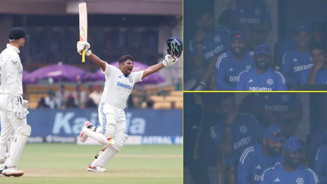 ಸೆಂಚುರಿ ಸಿಡಿಸಿದ್ರೂ ಸರ್ಫರಾಜ್ ನೋಡಿ ನಕ್ಕ ರೋಹಿತ್, ವಿರಾಟ್, ಅಶ್ವಿನ್.. ಯಾಕೆ?