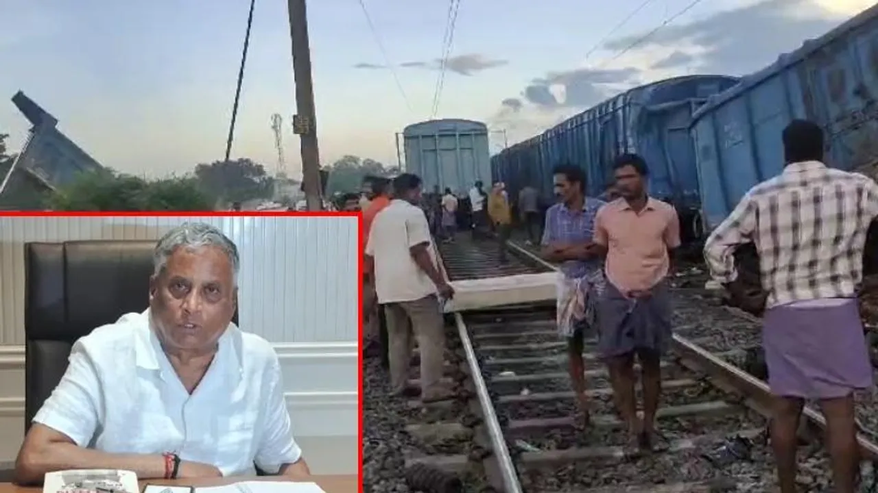 ದೇವರ ದಯೆಯಿಂದ ದೊಡ್ಡ ಅನಾಹುತ ತಪ್ಪಿದೆ -ರೈಲು ಅಪಘಾತದ ಬಗ್ಗೆ ಸಚಿವ ಸೋಮಣ್ಣ ಮಾಹಿತಿ