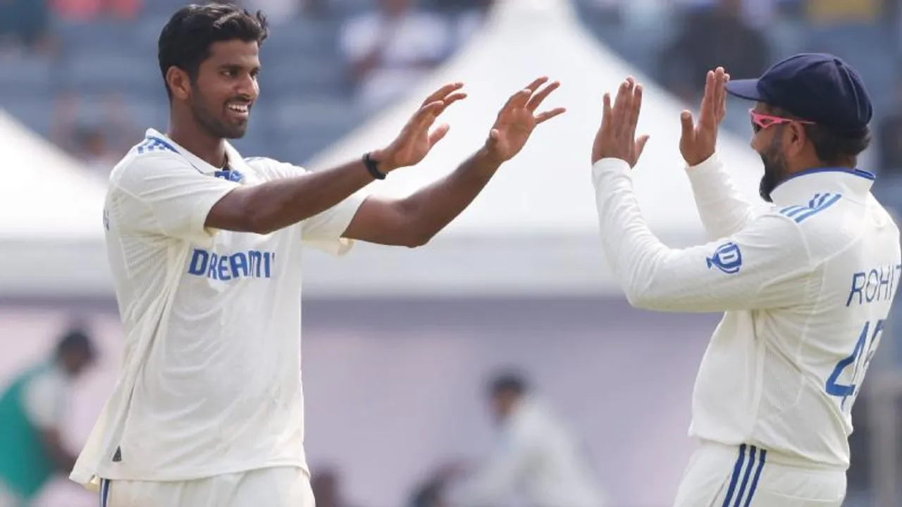 IND vs NZ; ವಾಷಿಂಗ್ಟನ್ ಸ್ಪಿನ್​ ಮ್ಯಾಜಿಕ್​ಗೆ ಮಕಾಡೆ ಮಲಗಿದ ಕಿವೀಸ್.. 7 ವಿಕೆಟ್ ಉರುಳಿಸಿದ ಸುಂದರ್