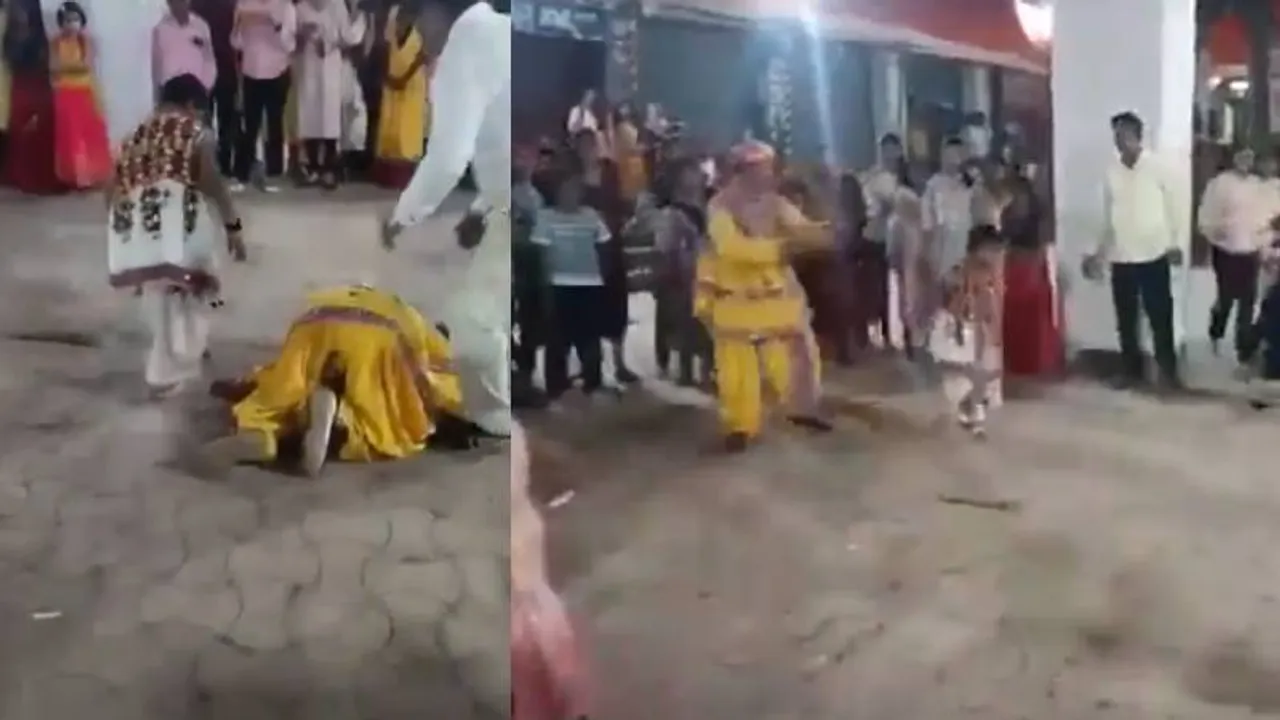 Video: ನೃತ್ಯ ಮಾಡುತ್ತಿದ್ದ ವೇಳೆ ಹೃದಯಾಘಾತ.. ಕುಸಿದು ಬಿದ್ದು ಪುಣೆ ‘ಗರ್ಬಾ ಕಿಂಗ್’ ​ಸಾವು