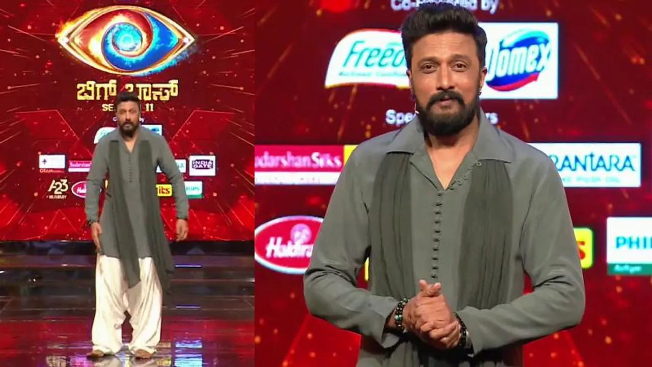 ಚಪ್ಪಲಿ ಹಾಕದೇ ಬಿಗ್​ಬಾಸ್​ ವೇದಿಕೆಗೆ ಬಂದ ಕಿಚ್ಚ ಸುದೀಪ್​; ಇದಕ್ಕೆ ವಿಶೇಷ ಕಾರಣವುಂಟು