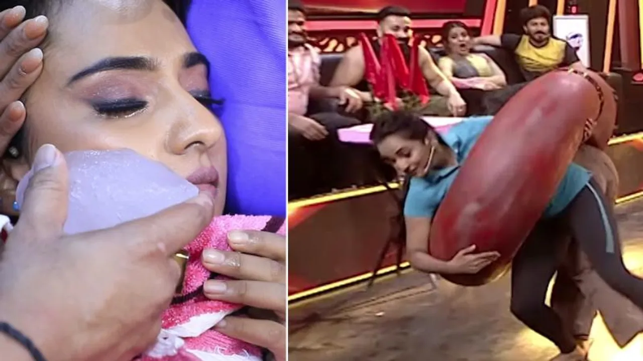 VIDEO: ವೇದಿಕೆ ಮೇಲೆ ಮುಗ್ಗರಿಸಿ ಬಿದ್ದ ಬಿಗ್​ಬಾಸ್​ ಪ್ರಿಯಾಂಕಾ ಶಿವಣ್ಣ; ಆಗಿದ್ದೇನು?