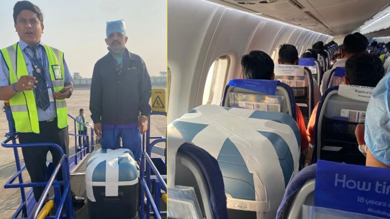 ಹುಬ್ಬಳ್ಳಿಯಿಂದ ಬೆಂಗಳೂರಿಗೆ ಸಜೀವ ಲಿವರ್ ಏರ್​ಲಿಫ್ಟ್.. ಸಾರ್ಥಕತೆ ಮೆರೆದ ಬಾಲಕ