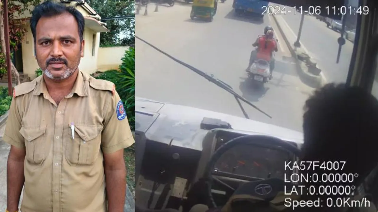 BMTC ಡ್ರೈವರ್‌ಗೆ ಹೃದಯಾಘಾತ.. ಪ್ರಯಾಣಿಕರ ಜೀವ ಉಳಿಸಿದ ಕಂಡಕ್ಟರ್; ಕೊನೇ ಕ್ಷಣದ ವಿಡಿಯೋ ಇಲ್ಲಿದೆ!