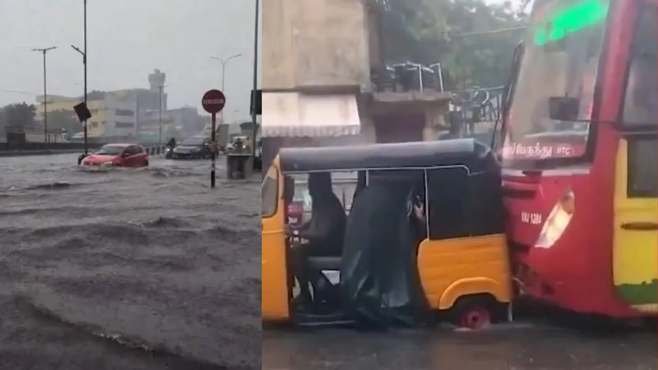 VIDEO: ಫೆಂಗಲ್ ಸೈಕ್ಲೋನ್‌ಗೆ ತತ್ತರಿಸಿದ ಚೆನ್ನೈ; ಇಂದು ಬೆಂಗಳೂರಲ್ಲೂ ಮಳೆಯ ಅಲರ್ಟ್‌!