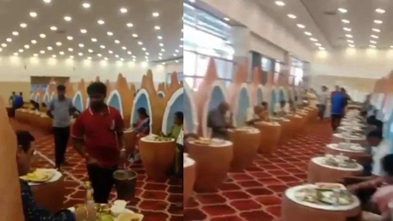 ಆಹಾ ಎಂಥಾ ಮದುವೆ.. ತೆಂಗಿನಕಾಯಿ ವ್ಯಾಪಾರಿಯ ಊಟೋಪಚಾರಕ್ಕೆ ದಂಗಾದ ನೆಟ್ಟಿಗರು; ವಿಡಿಯೋ ಮಿಸ್ ಮಾಡ್ದೇ ನೋಡಿ!