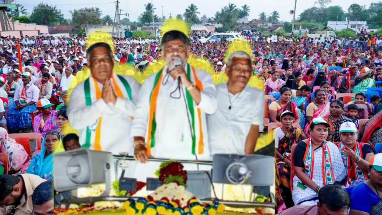 ‘ಕ್ಷೇತ್ರದ ಮನೆಗಳನ್ನ ನೋಡಿದ್ರೆ ನನಗೆ ನಾಚಿಕೆ ಆಗುತ್ತೆ’- ಬೊಮ್ಮಾಯಿ ವಿರುದ್ಧ DCM ಡಿ.ಕೆ ಶಿವಕುಮಾರ್ ಆಕ್ರೋಶ